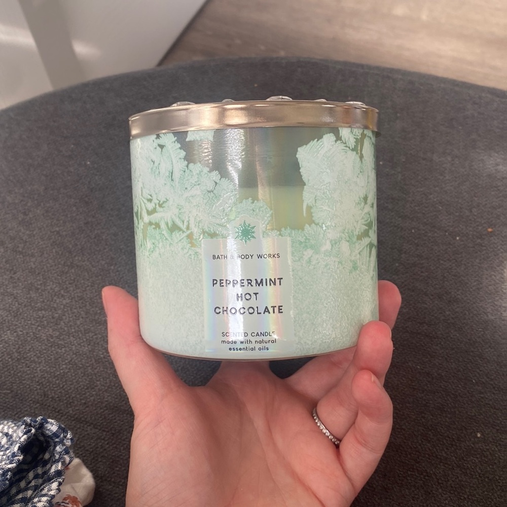 Bath and Body Works Peppermint Hot Chocolate Candle